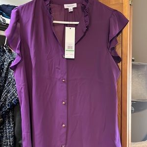 Calvin Klein nwt sleeveless blouse